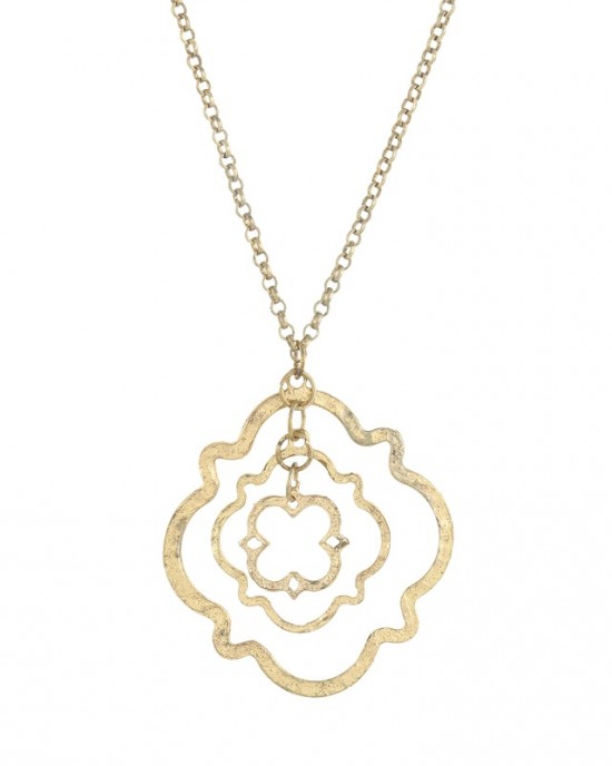 27"+2" Golden Chain & Pendant Necklace