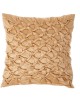 16 * 16 Golden  Square Satin Handmade Cushion Cover